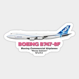 Boeing B747-8F - Boeing "House Colours" Sticker